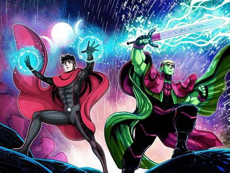 Wiccan and Hulkling Fan Art: Bringing the Comics to Life with Stunning Creativity